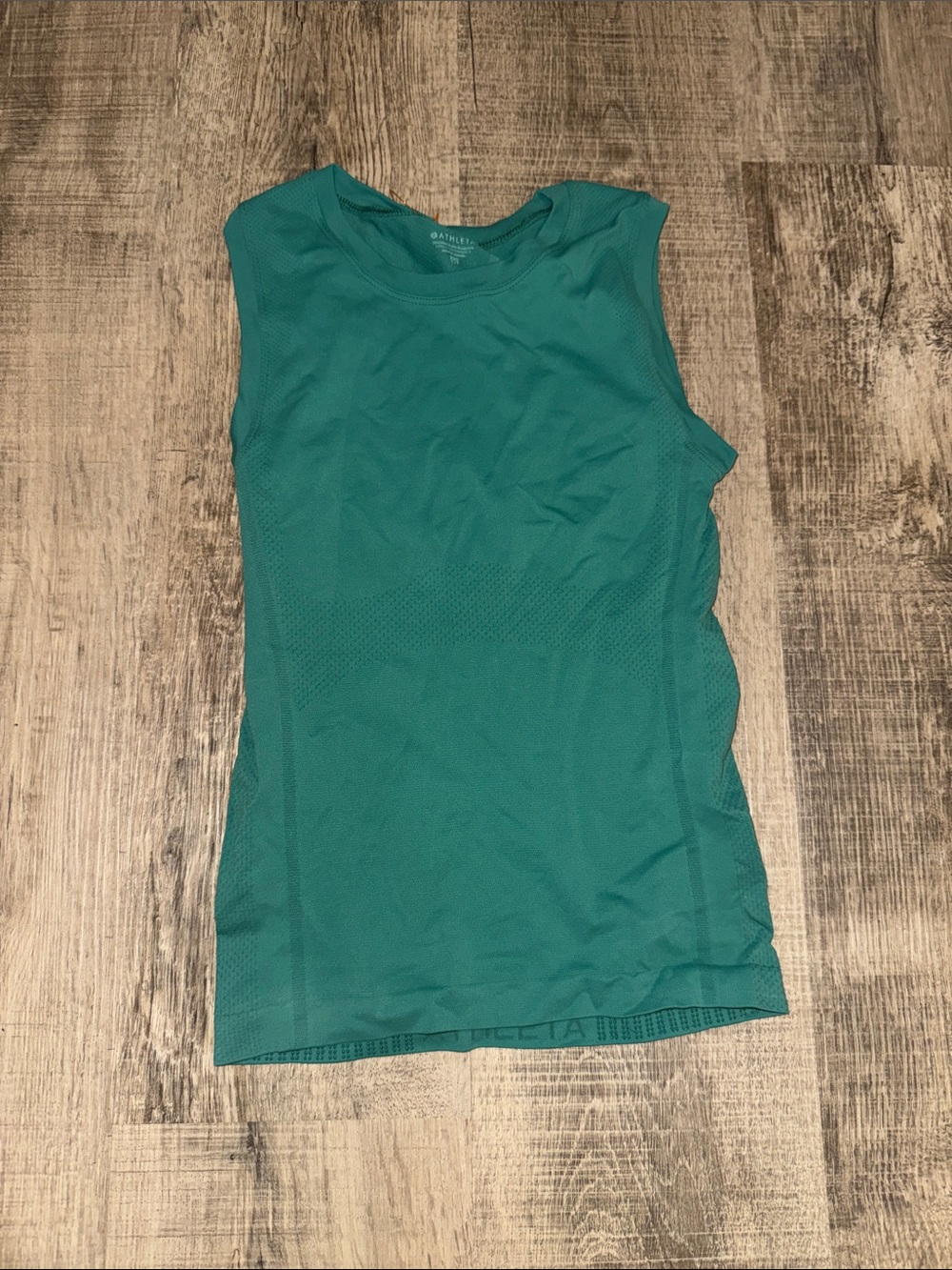 Athleta Teal Sleeveless Performance Tank